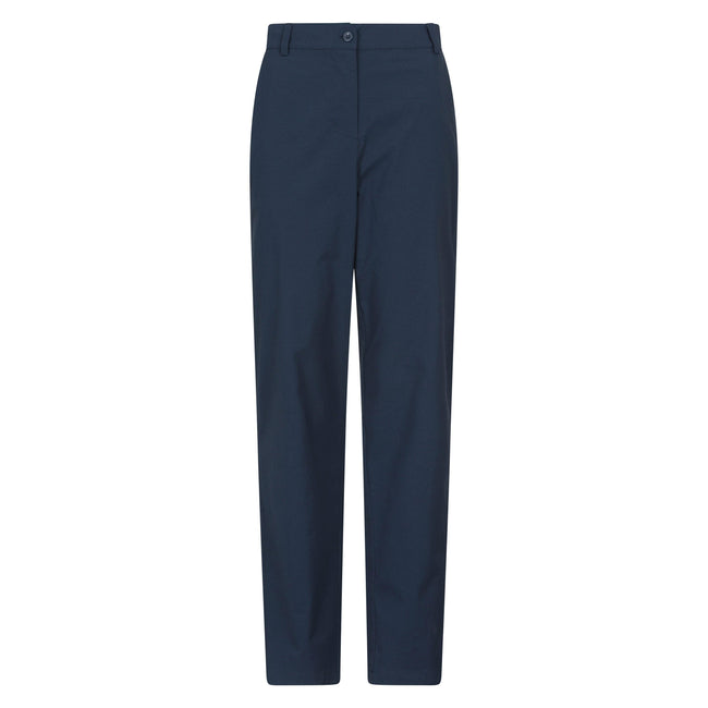 Navy - Front - Mountain Warehouse Womens-Ladies Delta Stretch Short Trousers