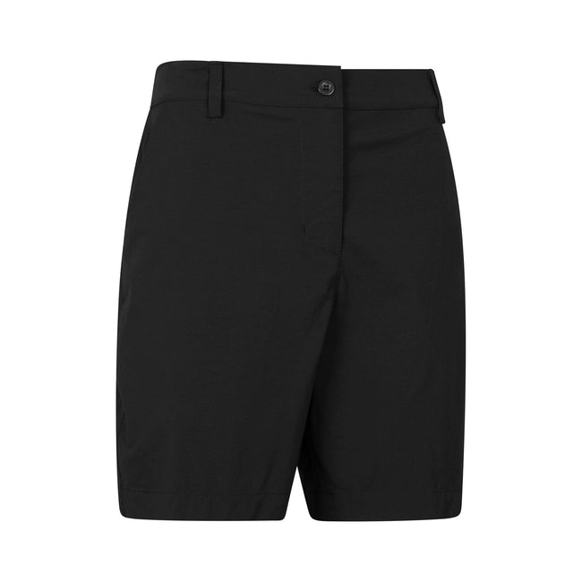 Black - Side - Mountain Warehouse Womens-Ladies Delta Stretch Shorts