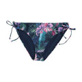 Dark Blue - Front - Animal Womens-Ladies Iona Side Tie Bikini Bottoms