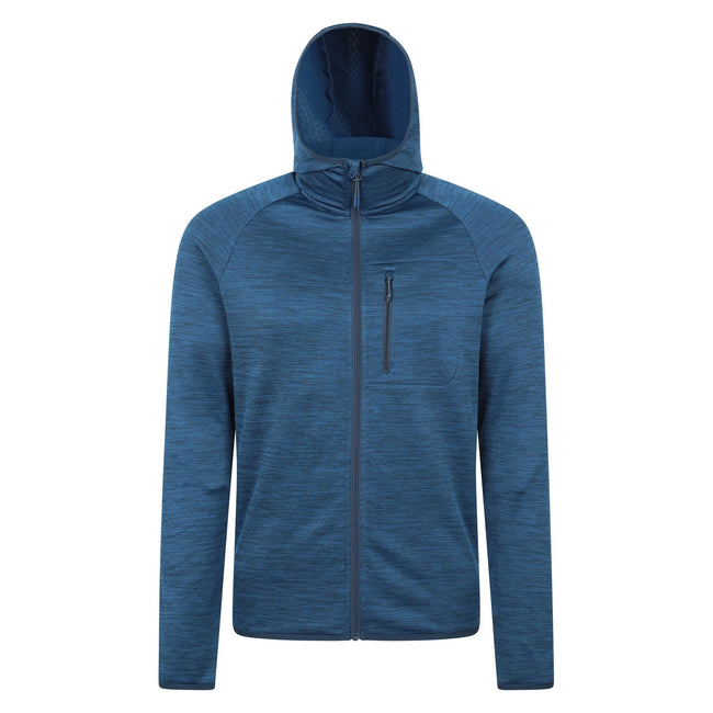 Dark Blue - Front - Mountain Warehouse Mens Marker Active Hoodie