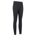 Black - Side - Mountain Warehouse Womens-Ladies Compression Leggings