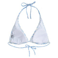 Light Blue - Back - Animal Womens-Ladies Iona Printed Halter Neck Bikini Top