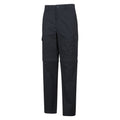 Black - Lifestyle - Mountain Warehouse Mens Delta Stretch Zip-Off Regular Cargo Trousers
