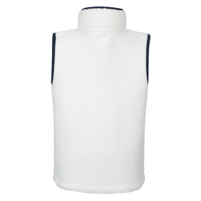 Beige - Back - Mountain Warehouse Childrens-Kids Atlas Fleece Gilet