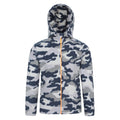 Grey - Front - Mountain Warehouse Childrens-Kids Pursuit II Camo Hoodie