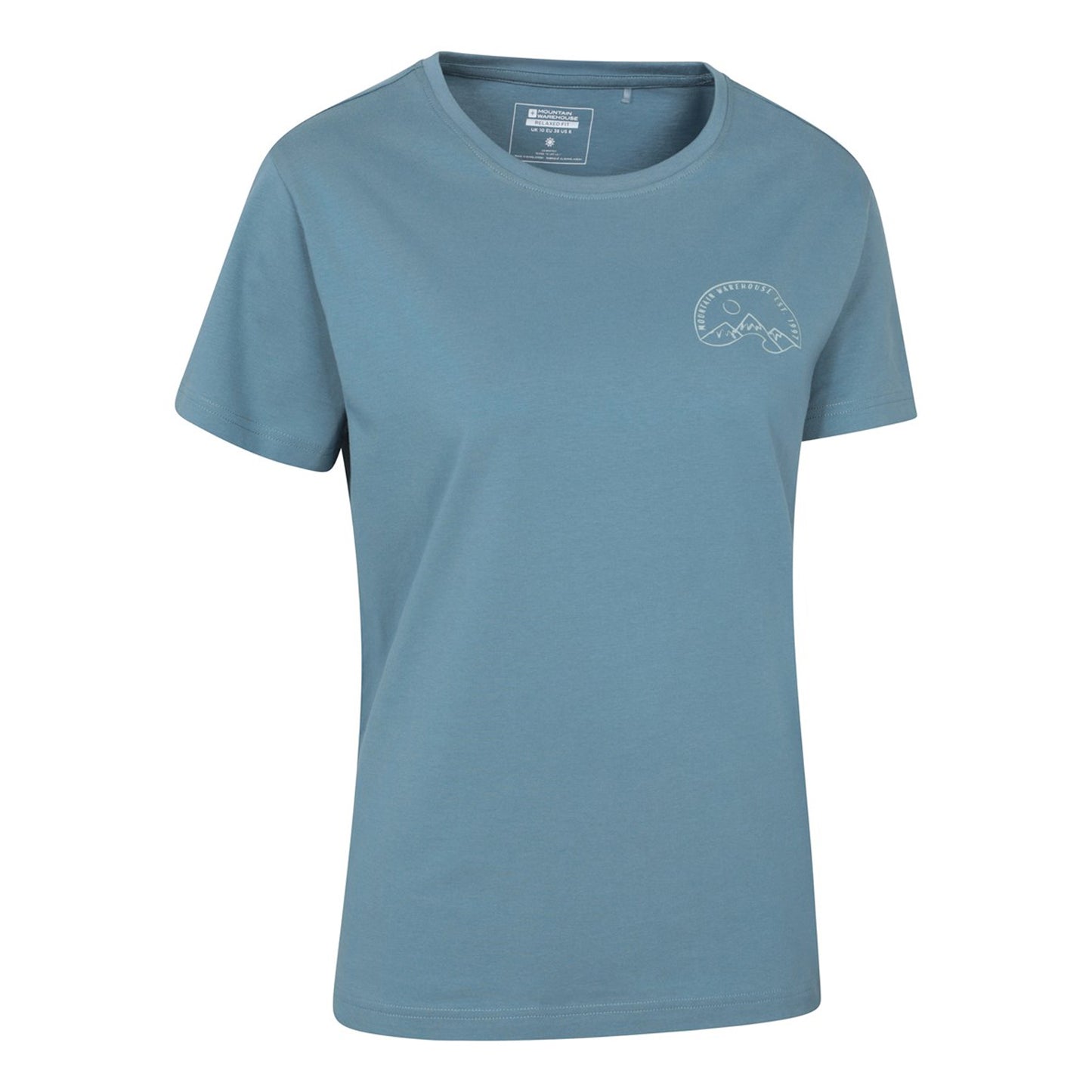 Navy - Lifestyle - Mountain Warehouse Womens-Ladies Tree Ring Relaxed Fit T-Shirt