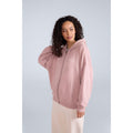 Light Pink - Front - Animal Womens-Ladies Idol Full Zip Hoodie