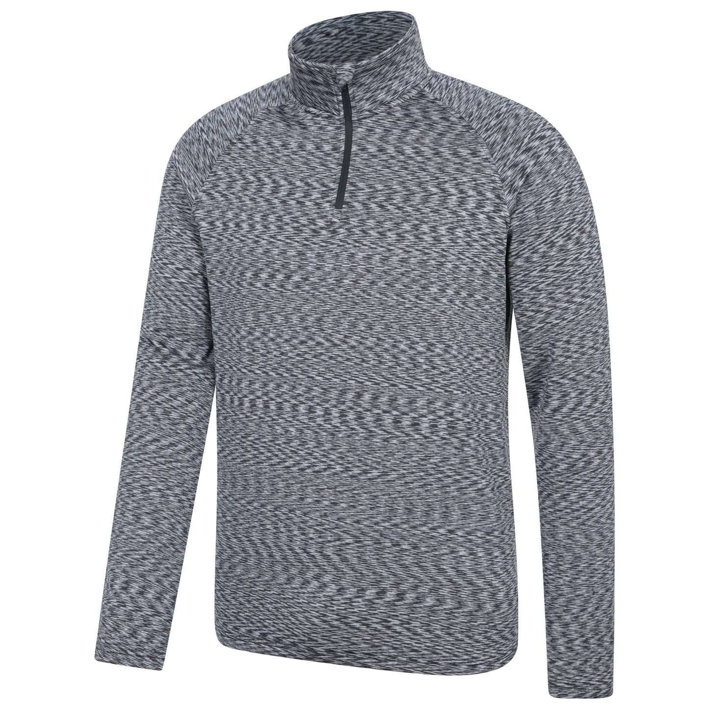 Black - Lifestyle - Mountain Warehouse Mens Power Quarter Zip Midlayer