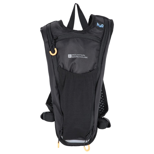 Black - Front - Mountain Warehouse Trail Hydro 2L Backpack