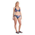 Dark Blue - Lifestyle - Animal Womens-Ladies Lona Floral Side Tie Bikini Bottoms
