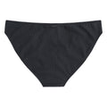 Black - Back - Animal Womens-Ladies Florence Ribbed Bikini Bottoms
