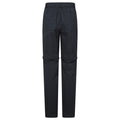 Black - Back - Mountain Warehouse Womens-Ladies Delta Stretch Zip-Off Trousers