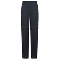 Black - Front - Mountain Warehouse Womens-Ladies Delta Stretch Zip-Off Trousers