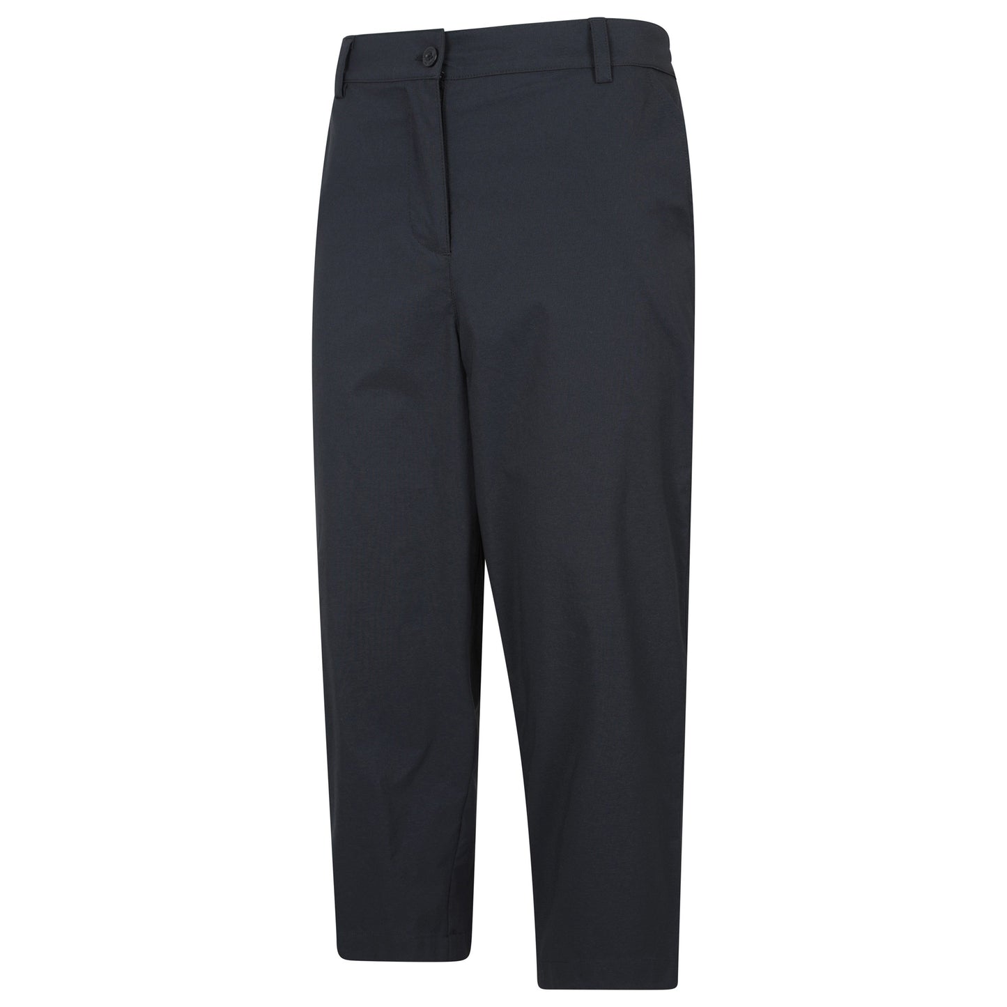 Black - Side - Mountain Warehouse Womens-Ladies Delta Stretch Capri Trousers