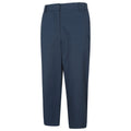 Navy - Side - Mountain Warehouse Womens-Ladies Delta Stretch Capri Trousers