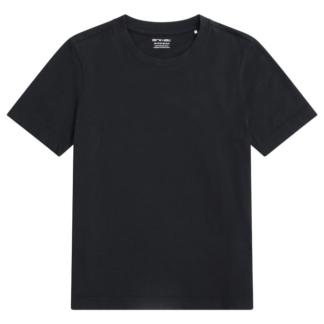 Black - Front - Animal Womens-Ladies Plain T-Shirt
