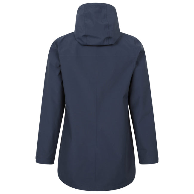 Navy - Back - Mountain Warehouse Womens-Ladies Foxtail Waterproof Fleece Lined Jacket