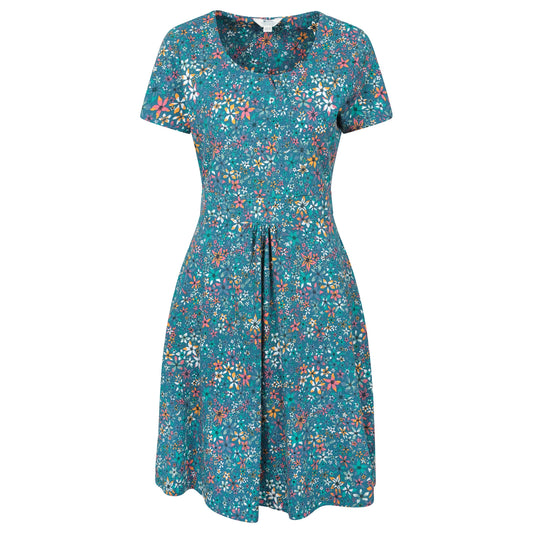 Mixed - Front - Mountain Warehouse Womens-Ladies Orchid Floral UV Dress