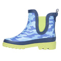 Blue - Lifestyle - Mountain Warehouse Childrens-Kids Lolly Camouflage Rubber Wellington Boots