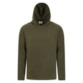 Khaki - Front - Mountain Warehouse Mens Essentials Fleece Hoodie