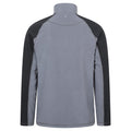 Dark Grey - Back - Mountain Warehouse Mens Ashbourne Full Zip Fleece Jacket