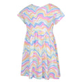 Light Purple - Lifestyle - Mountain Warehouse Childrens-Kids Mountain Essentials Lora Wave Pattern Dress