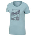 Blue - Lifestyle - Mountain Warehouse Womens-Ladies Discover St Ives Printed T-Shirt