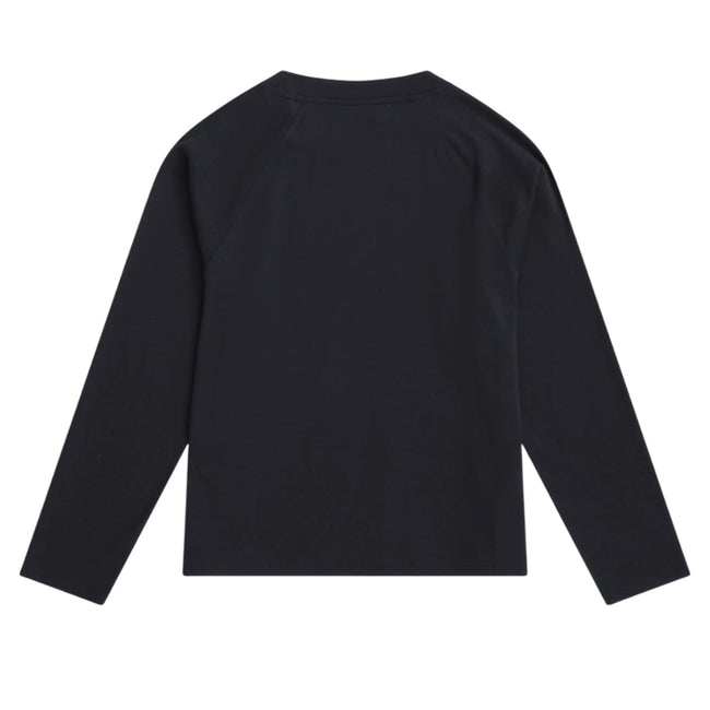 Black - Back - Animal Womens-Ladies Ashleigh Long-Sleeved T-Shirt