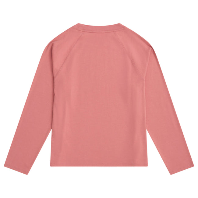 Dark Pink - Back - Animal Womens-Ladies Ashleigh Long-Sleeved T-Shirt