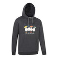 Charcoal - Side - Mountain Warehouse Mens Great British Weather Overhead Hoodie