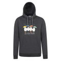 Charcoal - Front - Mountain Warehouse Mens Great British Weather Overhead Hoodie
