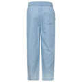 Blue - Back - Mountain Warehouse Childrens-Kids Heather Chambray Trousers