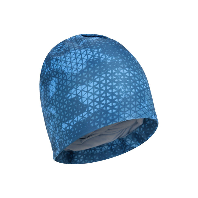 Blue - Side - Mountain Warehouse Mens Patterned IsoCool Seamless Snood