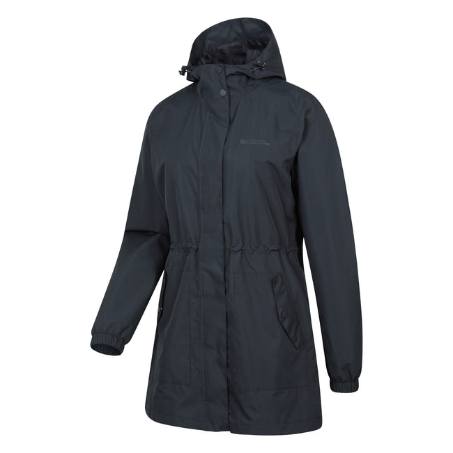Black - Lifestyle - Mountain Warehouse Womens-Ladies Rainfall Waterproof Jacket