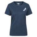 Navy - Front - Mountain Warehouse Womens-Ladies Relaxed Fit T-Shirt