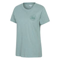 Khaki Green - Lifestyle - Mountain Warehouse Womens-Ladies Mountain Relaxed Fit T-Shirt