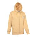 Mustard - Side - Mountain Warehouse Womens-Ladies Embroidered Sunflower Embroidered Hoodie