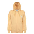 Mustard - Front - Mountain Warehouse Womens-Ladies Embroidered Sunflower Embroidered Hoodie