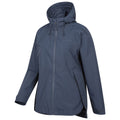 Navy - Side - Mountain Warehouse Womens-Ladies Canyon Waterproof Jacket