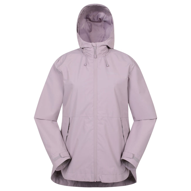 Lilac - Front - Mountain Warehouse Womens-Ladies Canyon Waterproof Jacket