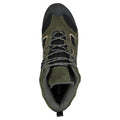 Green - Pack Shot - Mountain Warehouse Mens Curlew Waterproof Low Profile Walking Boots