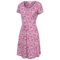Dark Pink - Side - Mountain Warehouse Womens-Ladies Orchid Patterned UV Protection Dress