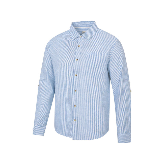 Blue - Lifestyle - Mountain Warehouse Mens Lowe Stripe Shirt