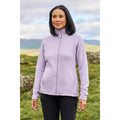 Lilac - Front - Mountain Warehouse Womens-Ladies Raso Fleece Jacket