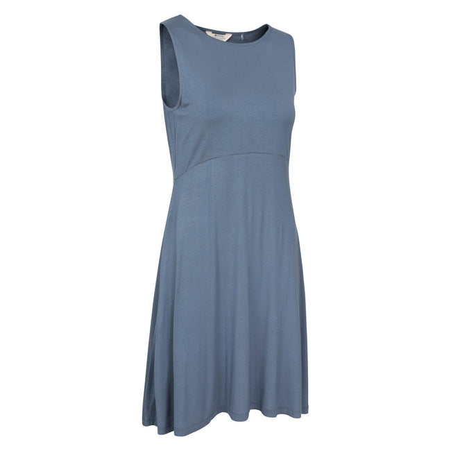 Indigo - Side - Mountain Warehouse Womens-Ladies Milos Sleeveless Dress