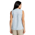 White - Back - Mountain Warehouse Womens-Ladies Petra Printed Sleeveless Shirt