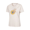 Light Beige - Lifestyle - Mountain Warehouse Womens-Ladies Sunflower Relaxed Fit T-Shirt