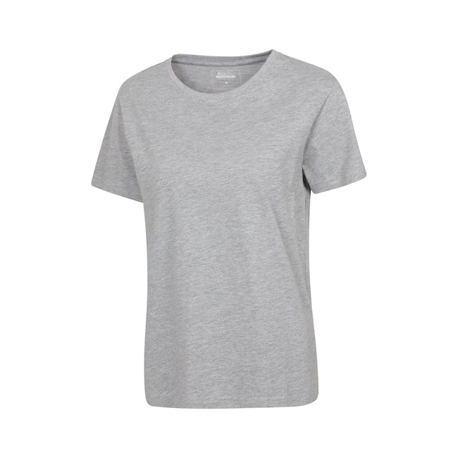 Light Grey - Lifestyle - Mountain Warehouse Womens-Ladies Basic Relaxed Fit T-Shirt