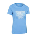Blue - Side - Mountain Warehouse Womens-Ladies Seahorse T-Shirt