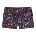 Jet Black - Back - Animal Womens-Ladies Aurora All-Over Print Board Shorts